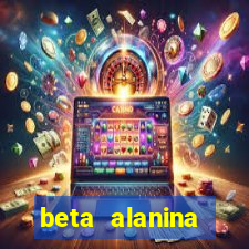 beta alanina aumenta a pressao